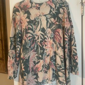 Show Me Your MuMu Multicolor Floral Sweater